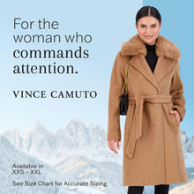 Load image into Gallery viewer, Vince Camuto Double-Breasted Wool Blend Womens Jacket, Winter Coats for Women