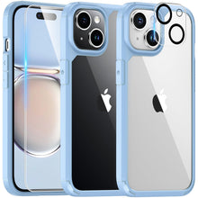 Load image into Gallery viewer, TAURI 5 in 1 for iPhone 16 Pro Max Case, Compatible with MagSafe [Not-Yellowing] with 2X Screen Protector + 2X Camera Lens Protector, Military-Grade Protection, Magnetic Case for 16 ProMax 6.9&quot;, Clear