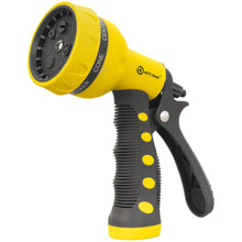 Load image into Gallery viewer, AUTOMAN-Garden-Hose-Nozzle,ABS Water Spray Nozzle with Heavy Duty 7 Adjustable Watering Patterns,Slip Resistant for Plants,Lawn,Washing Cars,Cleaning,Showering Pets &amp; Outdoor Fun.