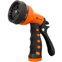 Load image into Gallery viewer, AUTOMAN-Garden-Hose-Nozzle,ABS Water Spray Nozzle with Heavy Duty 7 Adjustable Watering Patterns,Slip Resistant for Plants,Lawn,Washing Cars,Cleaning,Showering Pets &amp; Outdoor Fun.