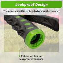 Load image into Gallery viewer, AUTOMAN-Garden-Hose-Nozzle,ABS Water Spray Nozzle with Heavy Duty 7 Adjustable Watering Patterns,Slip Resistant for Plants,Lawn,Washing Cars,Cleaning,Showering Pets &amp; Outdoor Fun.