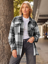 Load image into Gallery viewer, AUTOMET Womens Fall Outfits Fashion Clothes Shackets Flannel Plaid Button Down Long Sleeve Shirts Jackets 2024