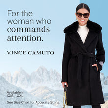 Load image into Gallery viewer, Vince Camuto Double-Breasted Wool Blend Womens Jacket, Winter Coats for Women