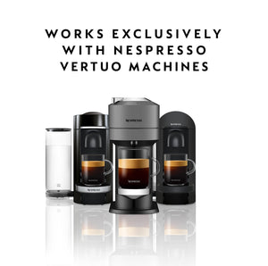 Nespresso Capsules Vertuo, Espresso, Bold Variety Pack, Medium and Dark Roast Espresso Coffee, 40-Count Coffee Pods, Brews 1.35oz