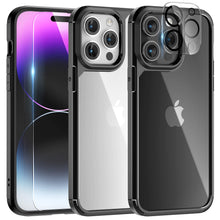 Load image into Gallery viewer, TAURI 5 in 1 for iPhone 16 Pro Max Case, Compatible with MagSafe [Not-Yellowing] with 2X Screen Protector + 2X Camera Lens Protector, Military-Grade Protection, Magnetic Case for 16 ProMax 6.9&quot;, Clear