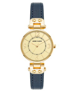 Anne Klein Women's Leather Strap Watch