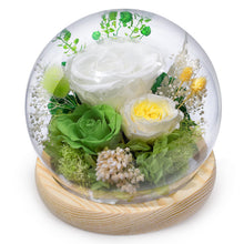 Load image into Gallery viewer, Valentine&#39;s Day Gifts for Her, Preserved Real Flowers Eternal Rose in Glass Dome, Forever Flowers for Delivery