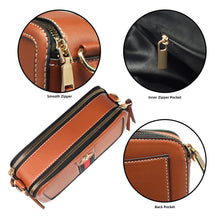 Load image into Gallery viewer, Beatfull Designer Bee Crossbody Purse for Women PU Leather Shoulder Handbag Camera Clucth