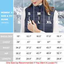 Load image into Gallery viewer, Loowoko Heated Vest for Women with Battery Pack Included, Rechargeable Heated Jacket Coat Electric Heating Vests for Winter