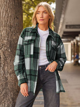 Load image into Gallery viewer, AUTOMET Womens Fall Outfits Fashion Clothes Shackets Flannel Plaid Button Down Long Sleeve Shirts Jackets 2024