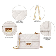 Load image into Gallery viewer, SG SUGU Small Quilted Crossbody Bag, Trendy Designer Mini Shoulder Bag, Phone Wallet Purse for Women