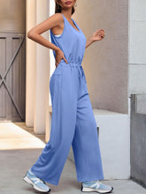 Load image into Gallery viewer, Women&#39;s Casual Wide Leg Jumpsuits Summer Sleeveless Loose Fit Jumper in 4 Colors