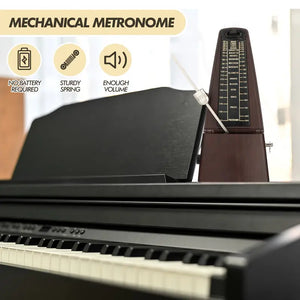 Mechanical Metronome For All Music Instruments, Steel Movement and High Precision Track