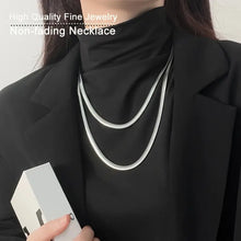 Load image into Gallery viewer, Exquisite Titanium Steel Snake Bone Chain Necklace - High-Quality Fashion Accessory with Durable Construction, Sexy Style, and Versatile Party Banquet Wear