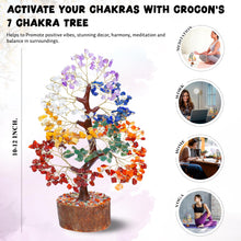 Load image into Gallery viewer, Seven Chakra Crystal Tree, A Gift for Men and Women, Crystal Tree of Life