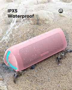 Bluetooth Speaker with HD Sound, Portable Wireless, IPX5 Waterproof, Up to 24H Playtime, TWS Pairing, BT5.3, for Home/Party/Outdoor/Beach, Electronic Gadgets, Birthday Gift