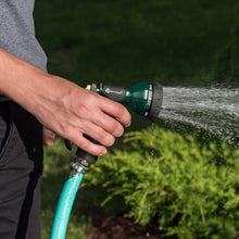 Load image into Gallery viewer, AUTOMAN-Garden-Hose-Nozzle,ABS Water Spray Nozzle with Heavy Duty 7 Adjustable Watering Patterns,Slip Resistant for Plants,Lawn,Washing Cars,Cleaning,Showering Pets &amp; Outdoor Fun.