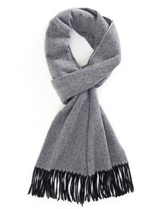 Men's Winter Scarf Warm Long Plaid Classic Tassel Scarf for Women