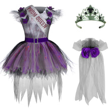 Load image into Gallery viewer, Spooktacular Creations Zombie Prom Queen Costume for Girls, Halloween Costumes for Kids, Zombie Princess Costume