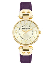 Load image into Gallery viewer, Anne Klein Women&#39;s Leather Strap Watch