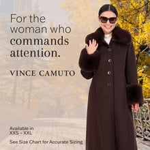 Load image into Gallery viewer, Vince Camuto Winter Coats, Women Single-Breasted Fur Collar Cuffed Womens Jacket