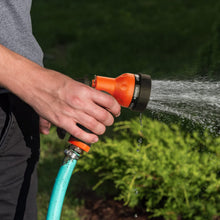 Load image into Gallery viewer, AUTOMAN-Garden-Hose-Nozzle,ABS Water Spray Nozzle with Heavy Duty 7 Adjustable Watering Patterns,Slip Resistant for Plants,Lawn,Washing Cars,Cleaning,Showering Pets &amp; Outdoor Fun.