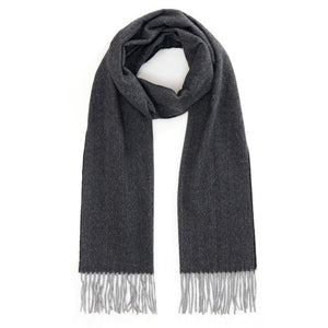 Men's Winter Scarf Warm Long Plaid Classic Tassel Scarf for Women