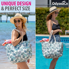 Load image into Gallery viewer, Beach Bags for Women - Large Beach Tote Bag - Beach Bags Waterproof Sandproof