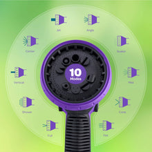 Load image into Gallery viewer, Hose Nozzle Heavy Duty Hose Sprayer With 10 Adjustable Watering Patterns. Thumb Control Design, Comfortable Ergonomic Grip, Garden Hose Nozzle for Watering Plants &amp; Lawns/Fun showers/Cleaning