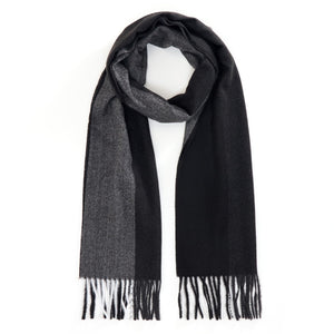 Men's Winter Scarf Warm Long Plaid Classic Tassel Scarf for Women