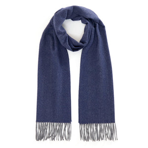 Men's Winter Scarf Warm Long Plaid Classic Tassel Scarf for Women