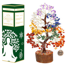 Load image into Gallery viewer, Seven Chakra Crystal Tree, A Gift for Men and Women, Crystal Tree of Life