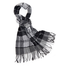 Load image into Gallery viewer, Men&#39;s Winter Scarf Warm Long Plaid Classic Tassel Scarf for Women