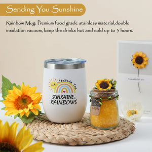 Sunshine Gift-Valentines Day Gifts for Her-Inspirational Blanket Self Care Gifts for Women