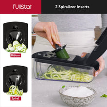 Load image into Gallery viewer, Fullstar Vegetable Chopper - Food Chopper - Onion Chopper - Vegetable Slicer &amp; Spiralizer - Veggie Chopper with Container - Kitchen Gadgets - Home Essentials - Kitchen Accessories