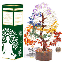 Load image into Gallery viewer, Seven Chakra Crystal Tree, A Gift for Men and Women, Crystal Tree of Life