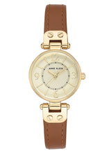 Load image into Gallery viewer, Anne Klein Women&#39;s Leather Strap Watch