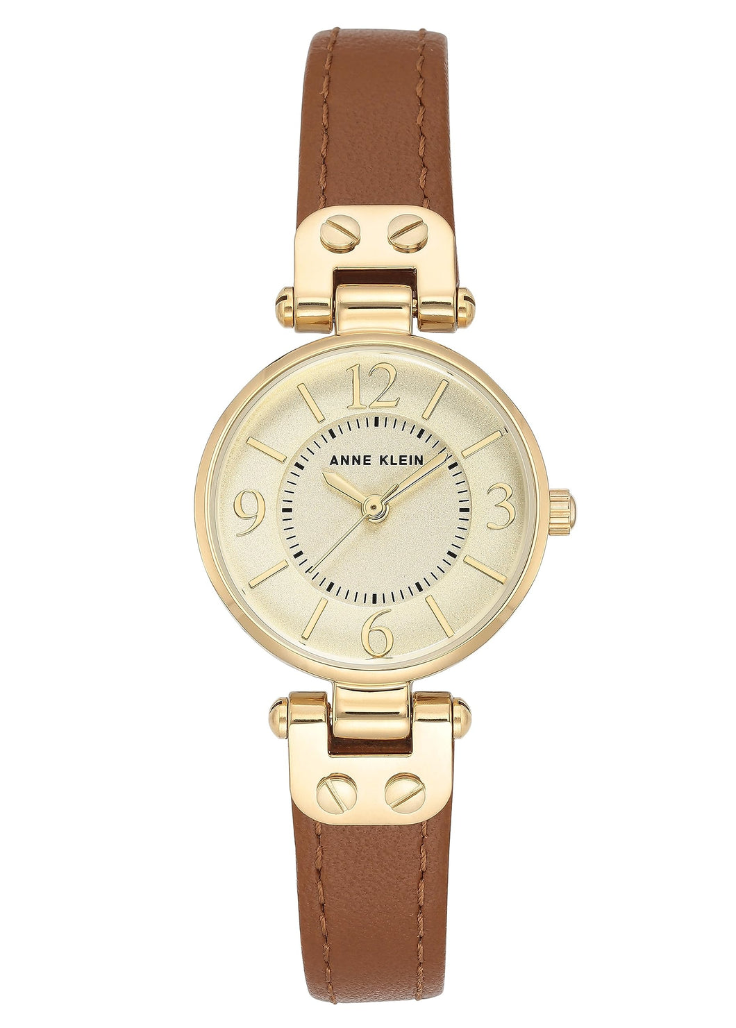 Anne Klein Women's Leather Strap Watch