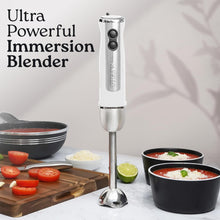 Load image into Gallery viewer, Zulay Kitchen Milk Frother Wand Drink Mixer - Durable Handheld Milk Frother Electric Whisk - Easy-Clean Milk Frother Wand &amp; Mini Blender - Electric Coffee Frother for Frappe, Matcha - Jet Black