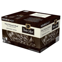 Load image into Gallery viewer, Peet&#39;s Coffee, Dark Roast K-Cup Pods for Keurig Brewers - Major Dickason&#39;s Blend