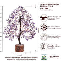 Load image into Gallery viewer, Seven Chakra Tree of Life - Crystal Tree - Artificial Bonsai Tree, Spiritual Decor, Crystals and Gemstones, Crystal Tree for Positive Energy - Feng Shui Tree, Reiki Gifts