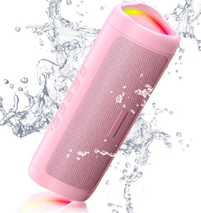 Bluetooth Speaker with HD Sound, Portable Wireless, IPX5 Waterproof, Up to 24H Playtime, TWS Pairing, BT5.3, for Home/Party/Outdoor/Beach, Electronic Gadgets, Birthday Gift