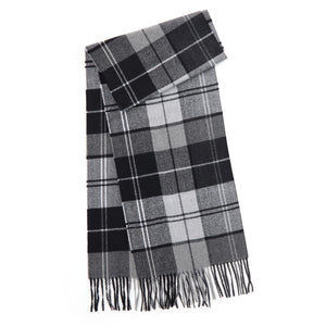 Men's Winter Scarf Warm Long Plaid Classic Tassel Scarf for Women