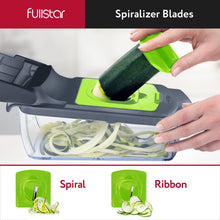 Load image into Gallery viewer, Fullstar Vegetable Chopper - Food Chopper - Onion Chopper - Vegetable Slicer &amp; Spiralizer - Veggie Chopper with Container - Kitchen Gadgets - Home Essentials - Kitchen Accessories