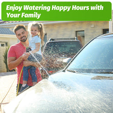 Load image into Gallery viewer, AUTOMAN-Garden-Hose-Nozzle,ABS Water Spray Nozzle with Heavy Duty 7 Adjustable Watering Patterns,Slip Resistant for Plants,Lawn,Washing Cars,Cleaning,Showering Pets &amp; Outdoor Fun.