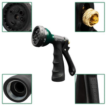 Load image into Gallery viewer, AUTOMAN-Garden-Hose-Nozzle,ABS Water Spray Nozzle with Heavy Duty 7 Adjustable Watering Patterns,Slip Resistant for Plants,Lawn,Washing Cars,Cleaning,Showering Pets &amp; Outdoor Fun.