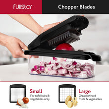 Load image into Gallery viewer, Fullstar Vegetable Chopper - Food Chopper - Onion Chopper - Vegetable Slicer &amp; Spiralizer - Veggie Chopper with Container - Kitchen Gadgets - Home Essentials - Kitchen Accessories