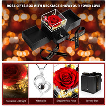 Load image into Gallery viewer, Valentines Day Gifts for Her, Preserved Real Red Rose Forever Flowers Rose