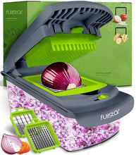 Load image into Gallery viewer, Fullstar Vegetable Chopper - Food Chopper - Onion Chopper - Vegetable Slicer &amp; Spiralizer - Veggie Chopper with Container - Kitchen Gadgets - Home Essentials - Kitchen Accessories