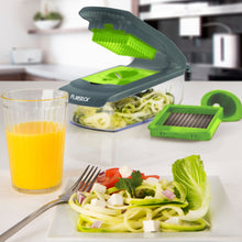 Load image into Gallery viewer, Fullstar Vegetable Chopper - Food Chopper - Onion Chopper - Vegetable Slicer &amp; Spiralizer - Veggie Chopper with Container - Kitchen Gadgets - Home Essentials - Kitchen Accessories